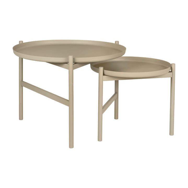 Mesa de apoio Turner table Ø70 cm - Cinza - Broste Copenhagen