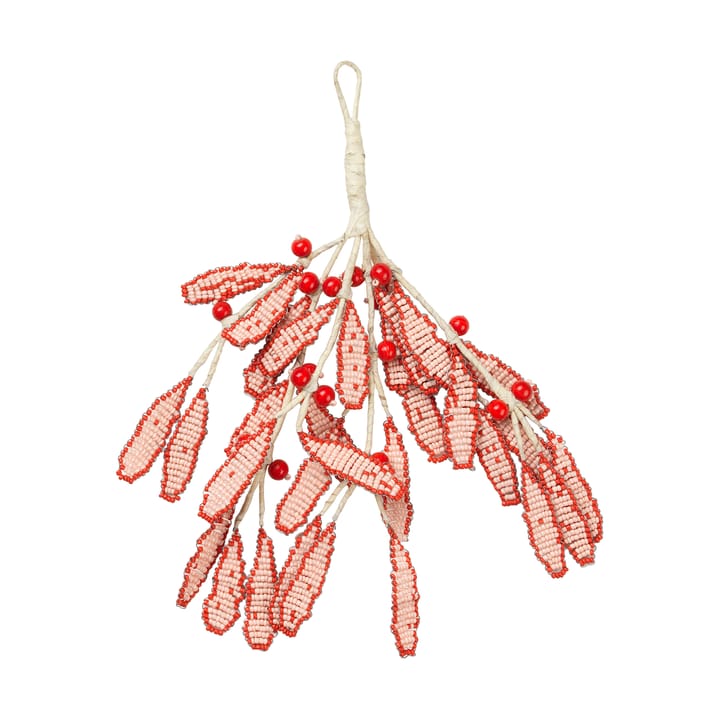 Pingente decorativo Mistletoe 17x18 cm - Laranja abóbora  - Broste Copenhagen