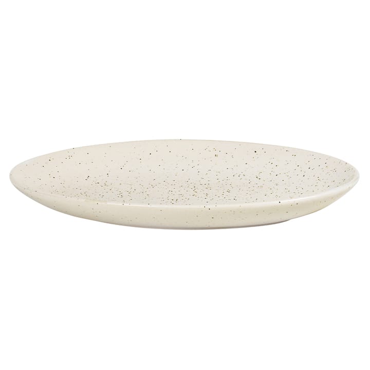 Pires oval Nordic Vanilla 22 cm - Cream with grains - Broste Copenhagen