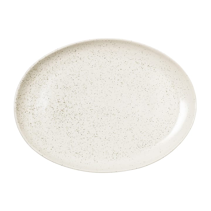 Pires oval Nordic Vanilla 35,5 cm - Cream with grains - Broste Copenhagen