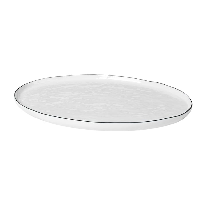 Prato oval Salt - 26,5x38,5 cm - Broste Copenhagen