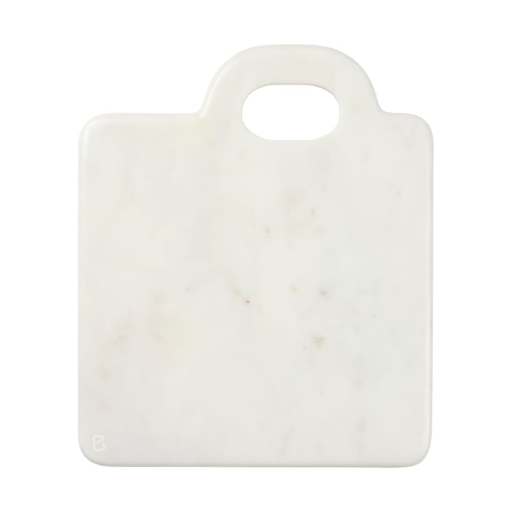 Tábua de corte Olina 26x30 cm - White marble - Broste Copenhagen