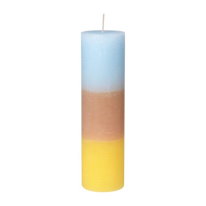 Vela em bloco Rainbow 25 cm - Pineapple cloud - Broste Copenhagen