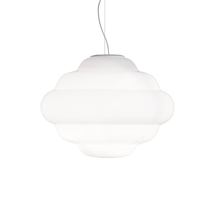 Candeeiro suspenso Cloud, branco, vidro opala sem filtro Bsweden