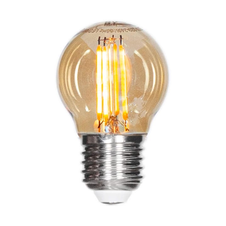 Candeeiro de Filamento LED dimável E27 4W - Âmbar Ø4,5 cm - By Rydéns