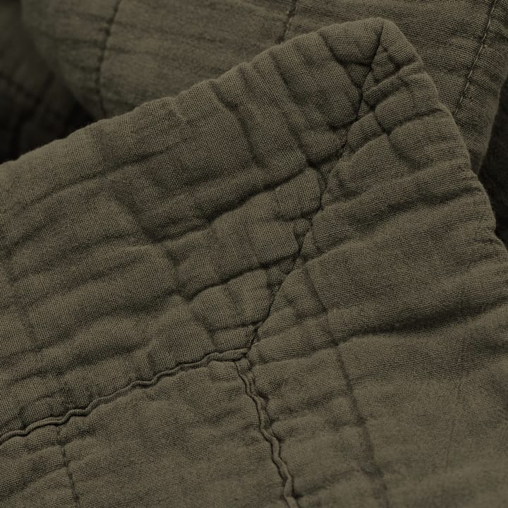 Lençóis de cama Magnhild vadderat 280x280 cm - Bark - byNORD