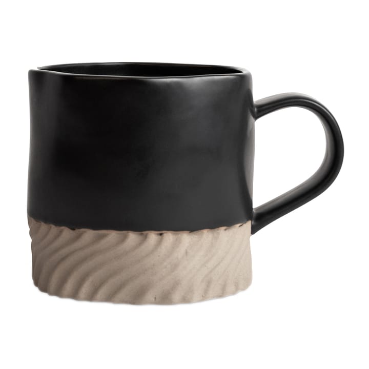 Caneca Swirl 38 cl - Beige-preto - Byon