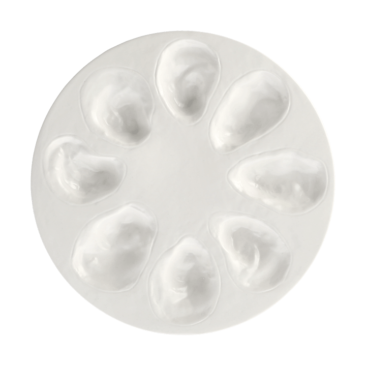 Prato Oyster Ø27 cm - Branco - Byon