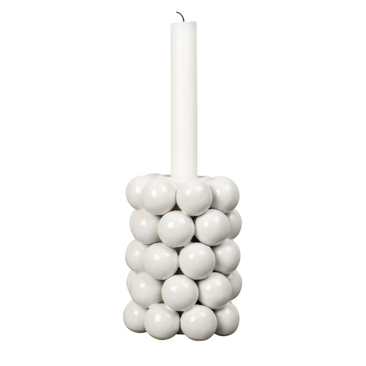 Suporte de velas Globe 13,5 cm, branco Byon