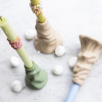 Suporte para velas Soft ice cream 10 cm - Bege - Byon