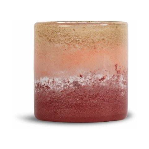 Vaso-lanterna Calore M Ø15 cm - Rosa-bege-bordô - Byon