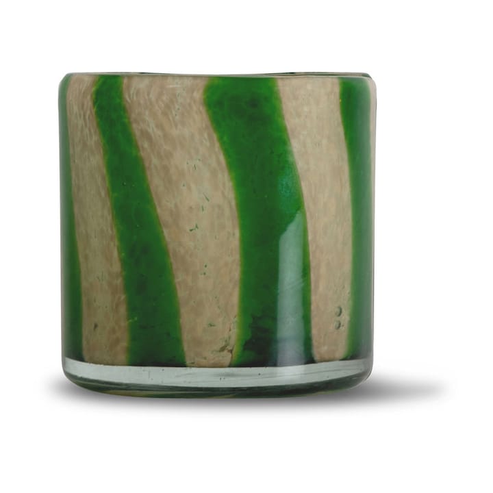 Vaso-lanterna Calore M Ø15 cm - Verde-bege - Byon