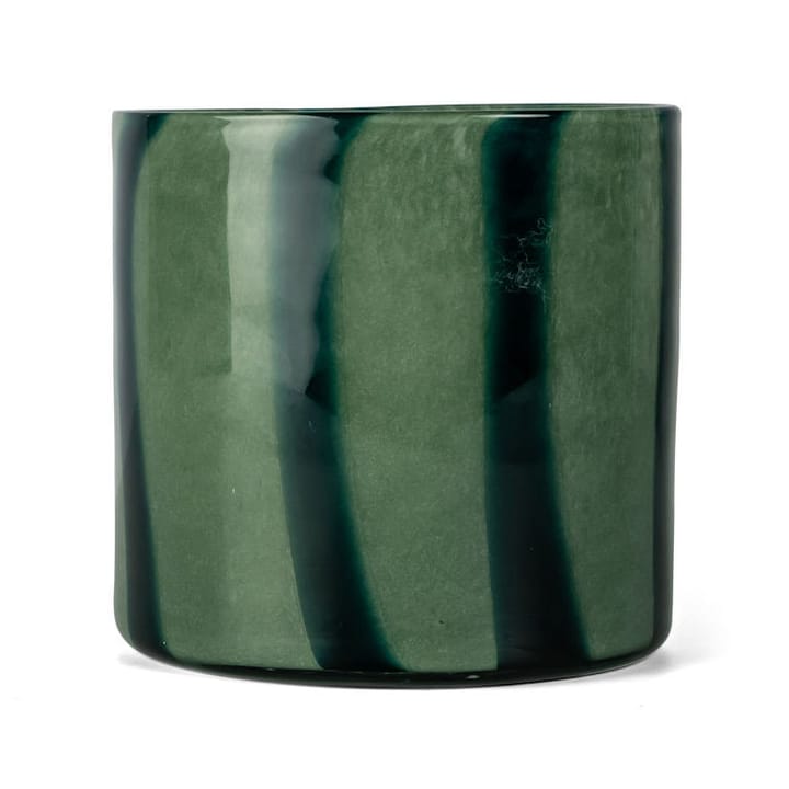 Vaso-lanterna Calore M Ø15 cm - Verde-verde escuro - Byon