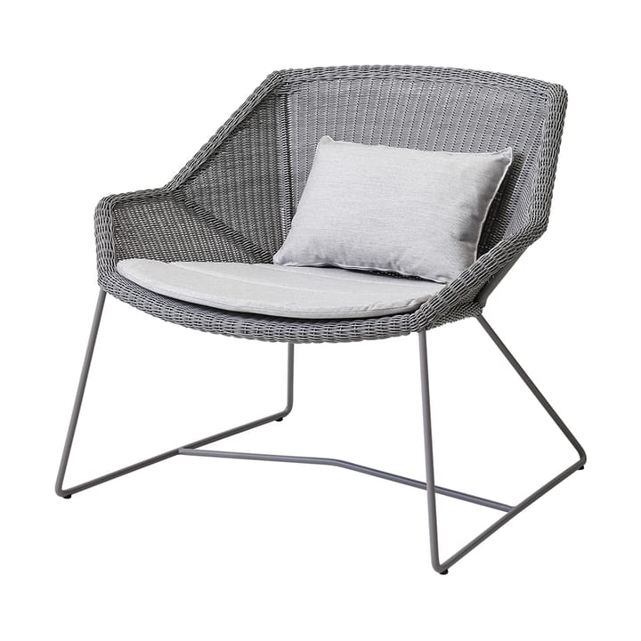 Almofadas Breeze poltrona lounge - Cane-line Natté light grey - Cane-line