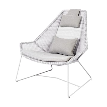 Almofadas Breeze poltrona lounge, encosto alto - Focus light grey - Cane-line