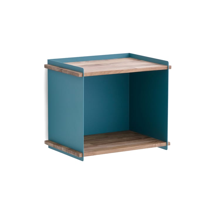 Armazenamento Box Wall - Aqua, teca - Cane-line