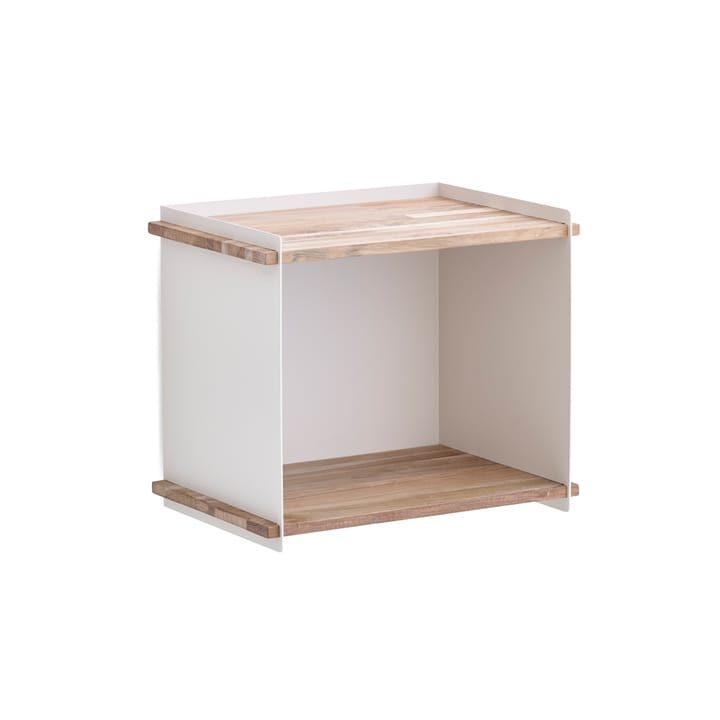 Armazenamento Box Wall - White, teca - Cane-line