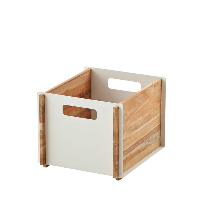 Armazenamento Box - White, teca - Cane-line