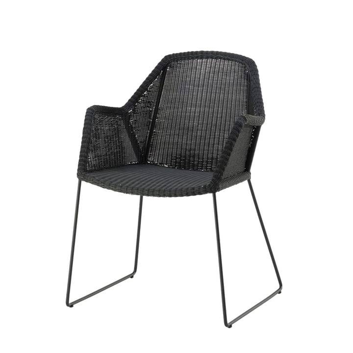 Cadeira de braços Breeze weave - Black - Cane-line