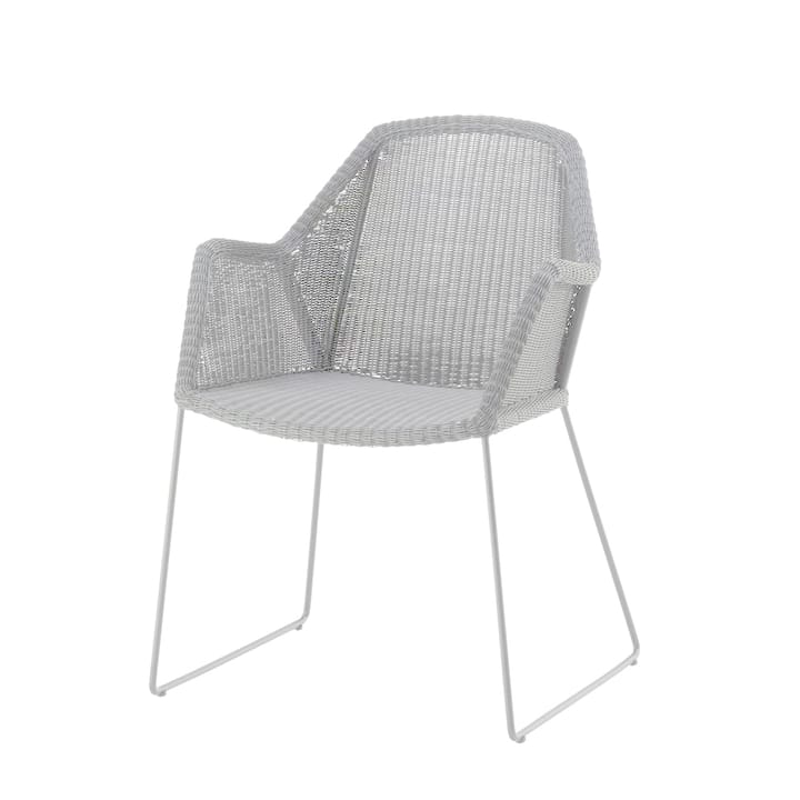 Cadeira de braços Breeze weave - White grey - Cane-line