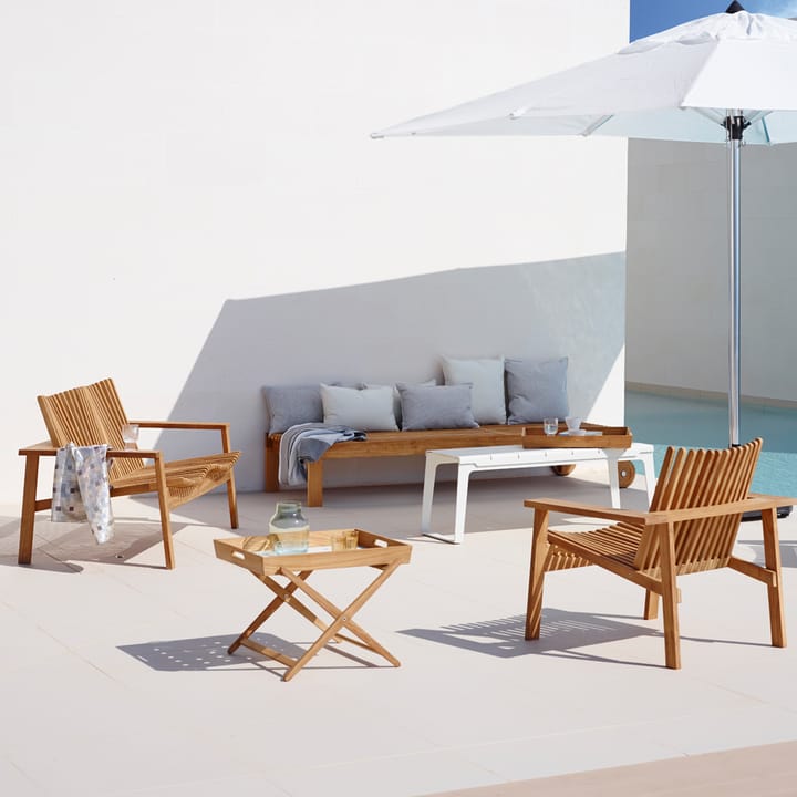 Cadeira lounge Amaze, Teca Cane-line