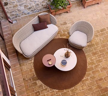 Cadeira lounge Coast swivel - Sand (Flat Weave) - Cane-line