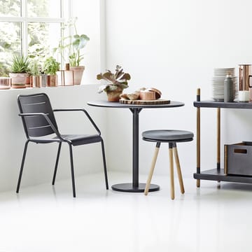 Mesa de café Go Ø80 cm - Lava grey-white - Cane-line