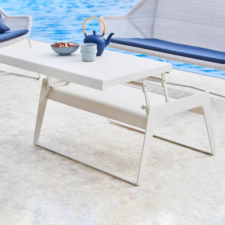 Mesa de centro Chill Out - White, duplo - Cane-line