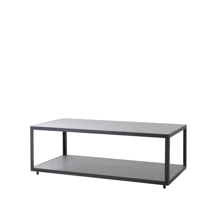 Mesa de centro Level cerâmica 62x122 cm - Light grey-lava grey - Cane-line