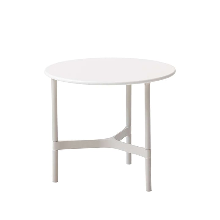 Mesa de centro Twist small Ø45 cm - White-white - Cane-line