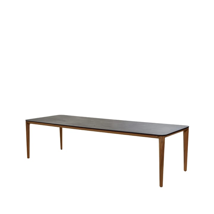 Mesa de jantar Aspect - Fossil black-teca 280 cm - Cane-line