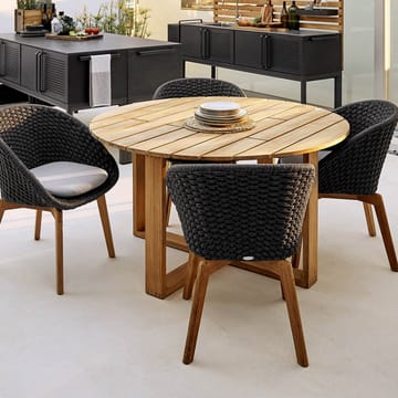 Mesa de jantar Endless em teca - Ø170 cm - Cane-line