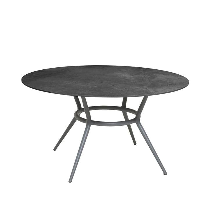 Mesa de jantar Joy - Fossil black-light grey Ø144 cm - Cane-line