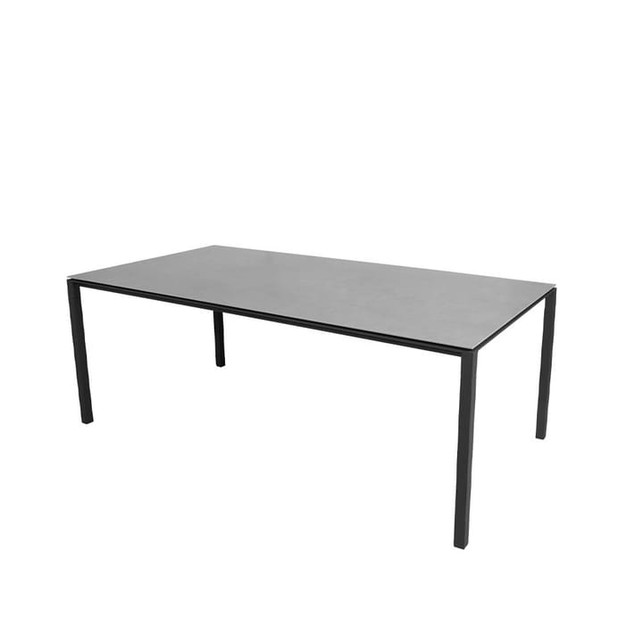 Mesa de jantar Pure - Concrete grey-lava grey 200x100 cm - Cane-line