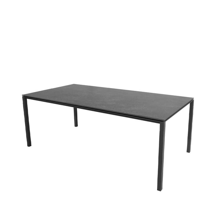 Mesa de jantar Pure - Fossil black-lava grey 200x100 cm - Cane-line