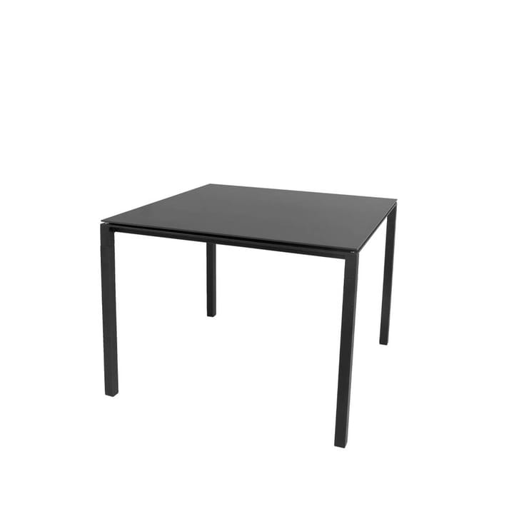 Mesa de jantar Pure - Nero-lava grey 100x100 cm - Cane-line