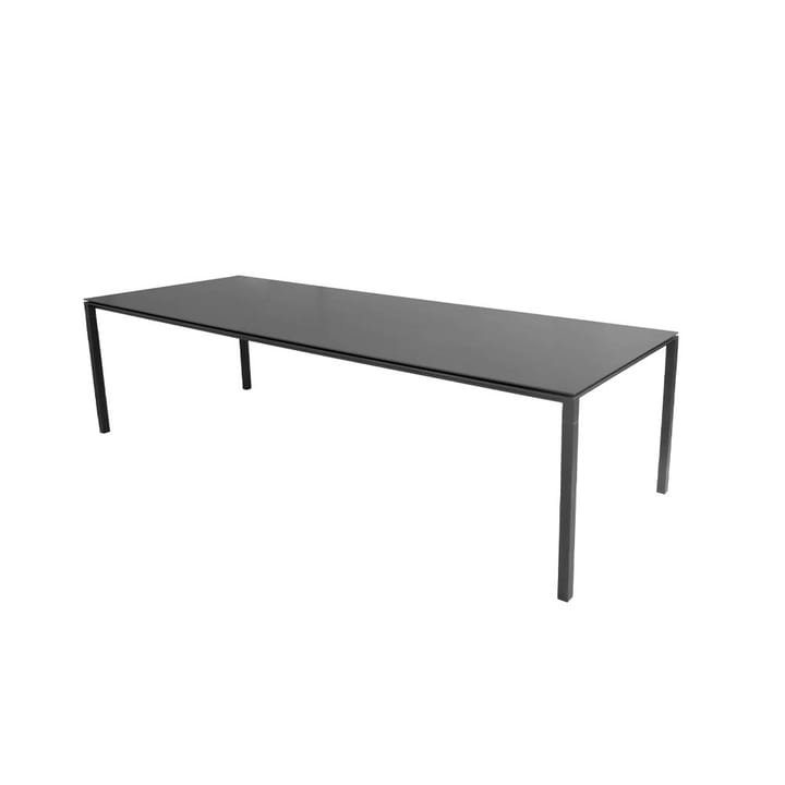 Mesa de jantar Pure - Nero-lava grey 280x100 cm - Cane-line