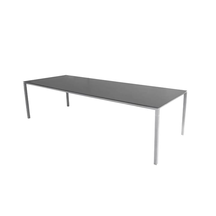 Mesa de jantar Pure - Nero-light grey 280x100 cm - Cane-line