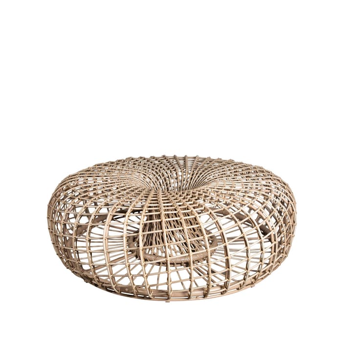 Mesa/banqueta Nest - Natural, grande - Cane-line