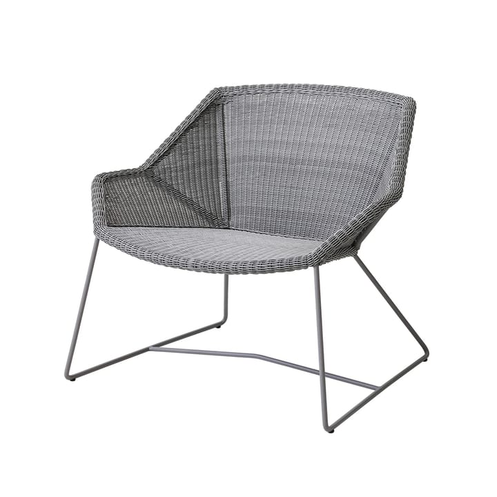 Poltrona lounge Breeze weave - Light grey - Cane-line