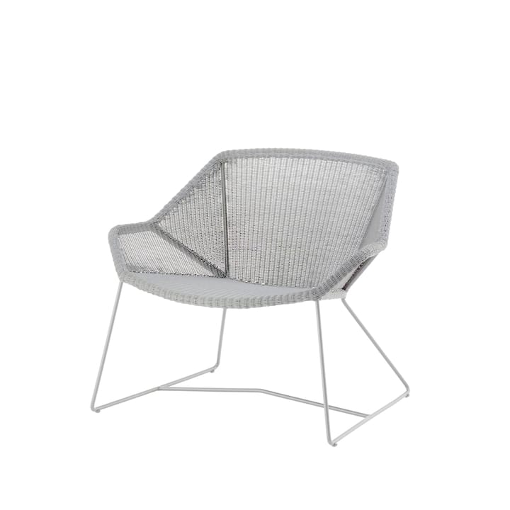 Poltrona lounge Breeze weave - White grey - Cane-line