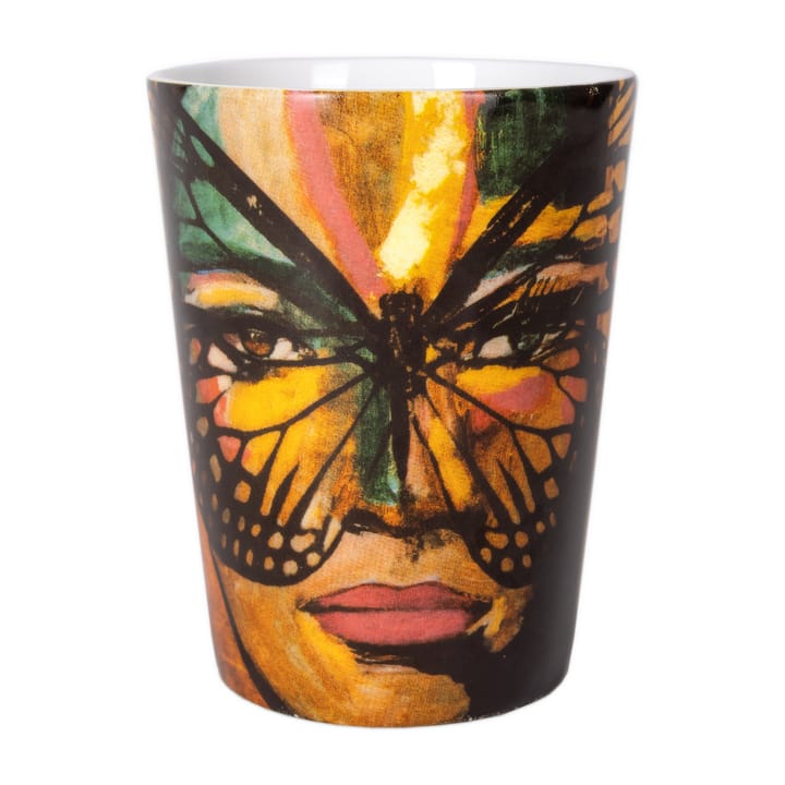 Golden Butterfly caneca 35 cl - 35 cl - Carolina Gynning