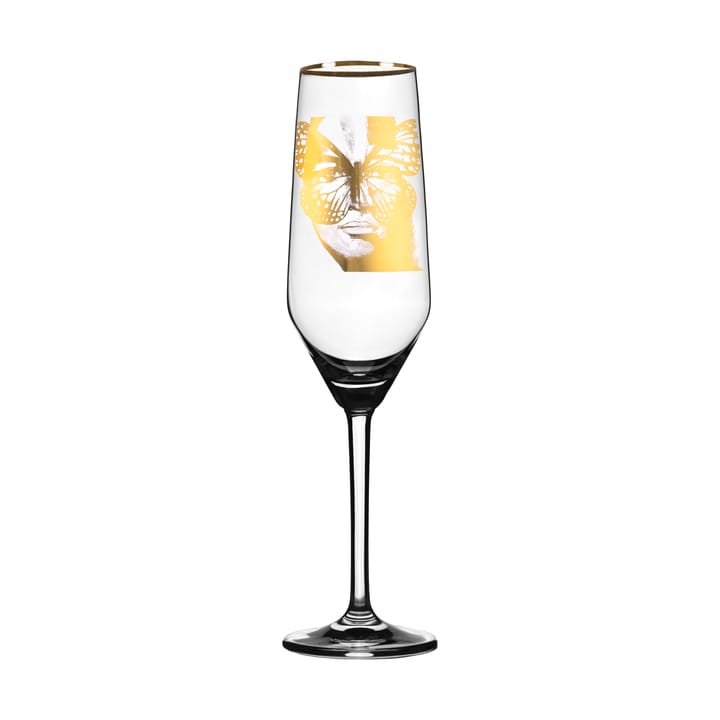 Taça de champanhe Golden Butterfly 30 cl - Gold - Carolina Gynning