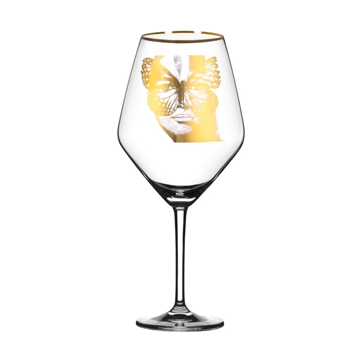 Taça de vinho Golden Butterfly 75 cl - Gold - Carolina Gynning