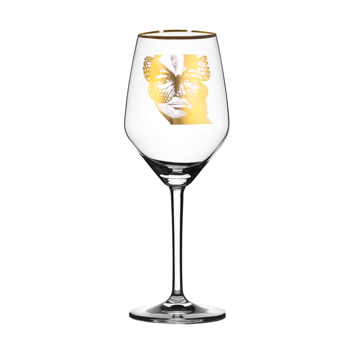 Taça de vinho rosé Golden Butterfly 40 cl - Gold - Carolina Gynning