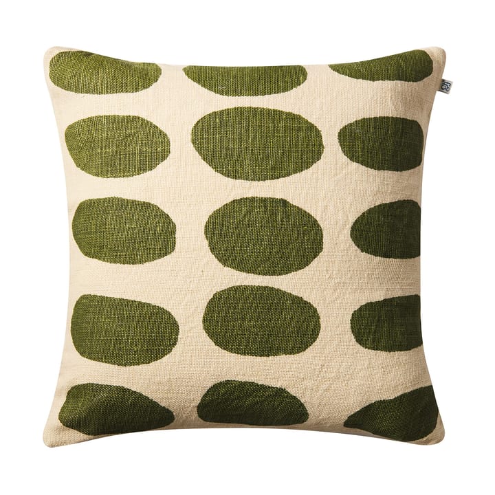 Capa de almofada Asim 50x50 cm - Beige-cactus green - Chhatwal & Jonsson