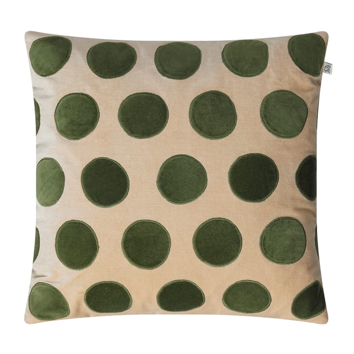 Capa de almofada Circle 50x50 cm - beige-cactus green - Chhatwal & Jonsson