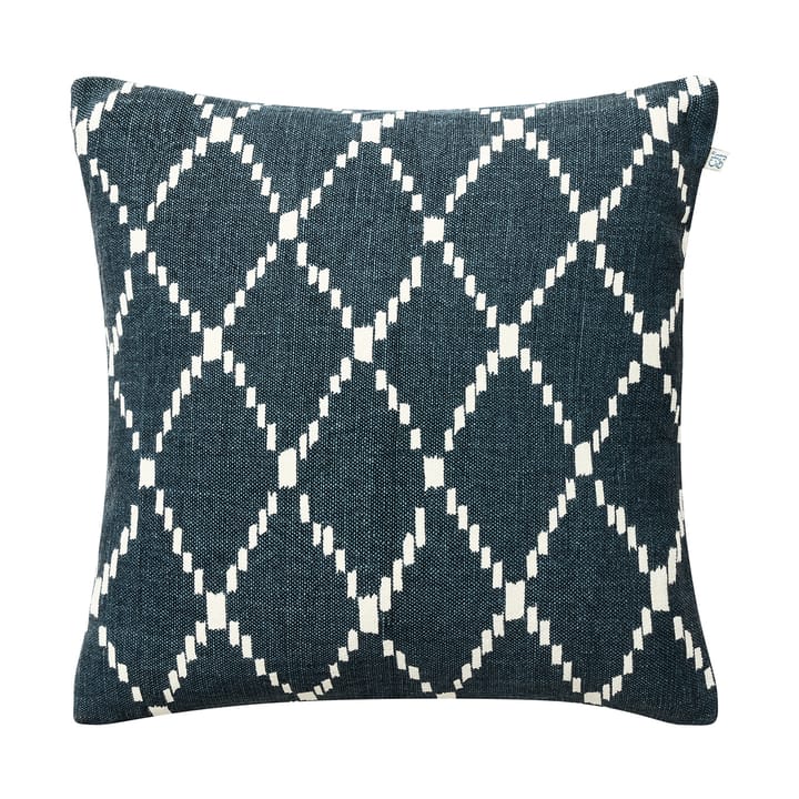 Capa de almofada Ikat Kerela 50x50 cm - Blue-white - Chhatwal & Jonsson