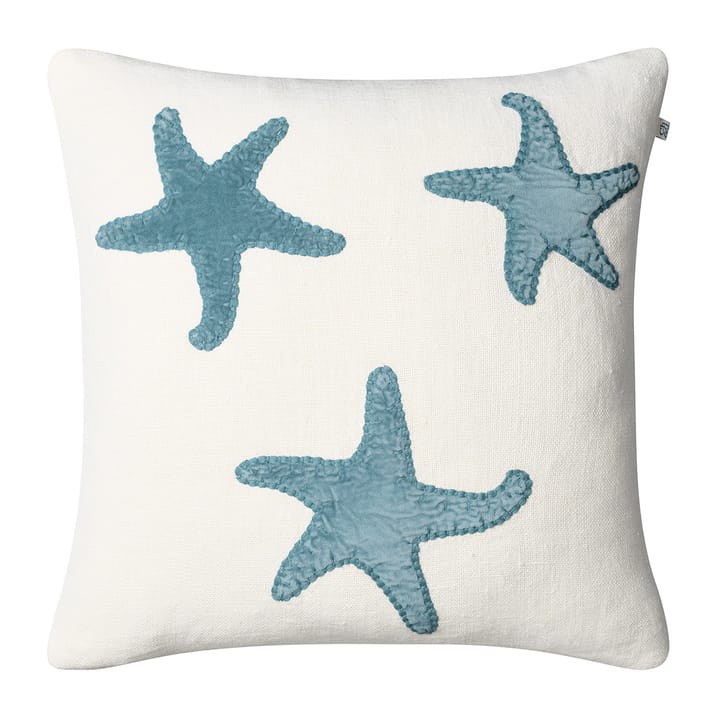 Capa de almofada Star Fish 50x50 cm - Off white-heaven blue - Chhatwal & Jonsson