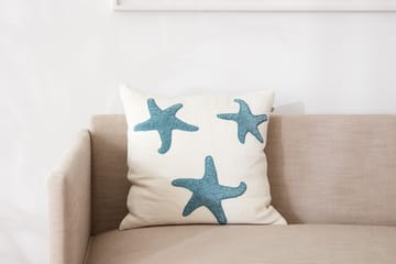 Capa de almofada Star Fish 50x50 cm - Off white-heaven blue - Chhatwal & Jonsson